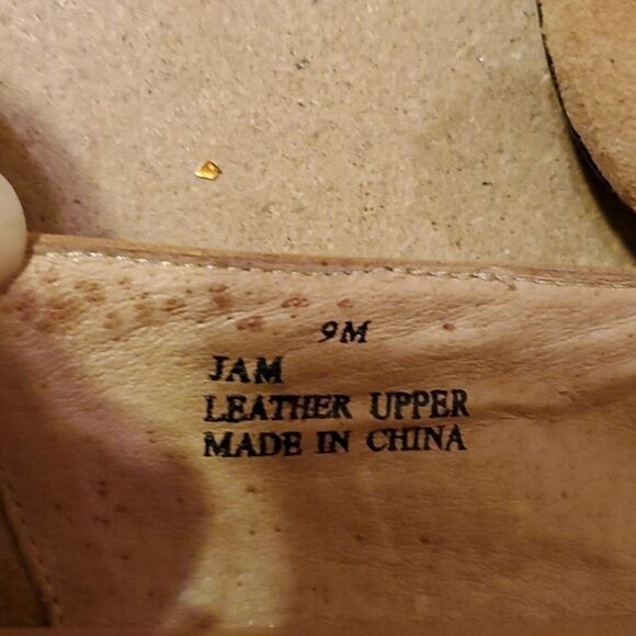 David Tate Jam tan suede flats loafers size 9 - Picture 7 of 7